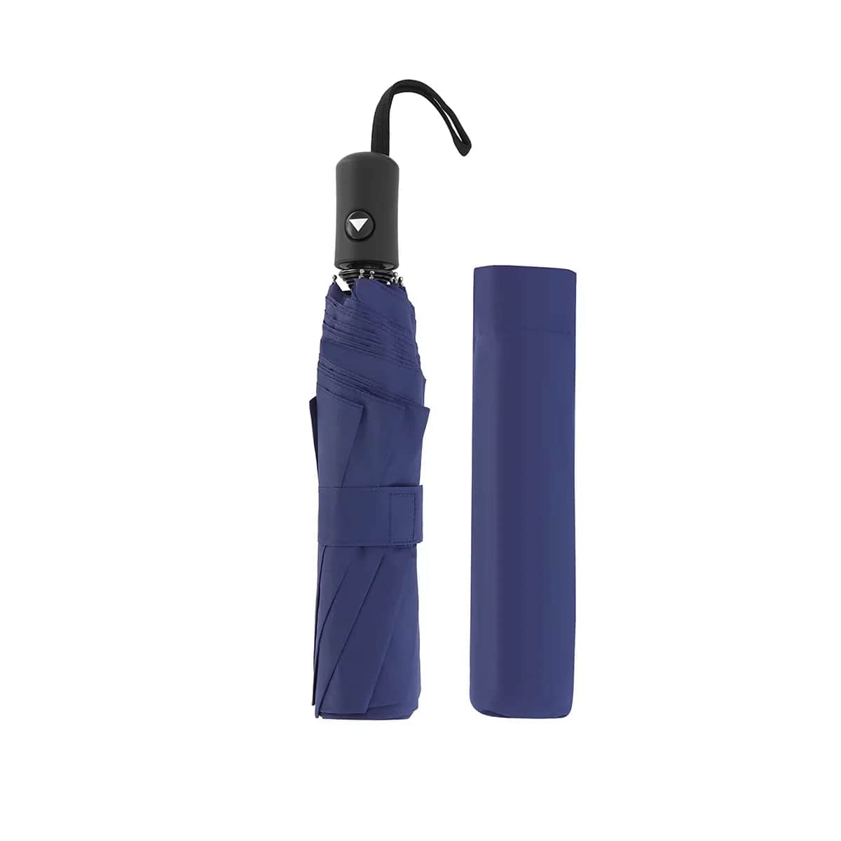 True Spirit Men's Semi-automatic Umbrella Navy Blue
