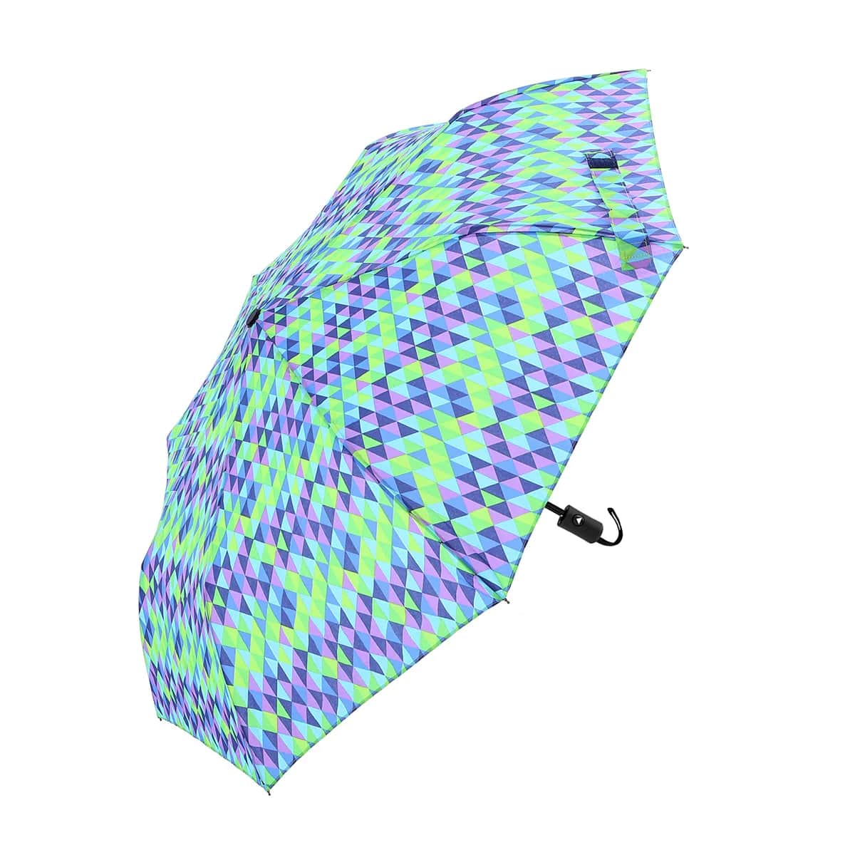 True Spirit Umbrella Semi-automatic Colored Triangles