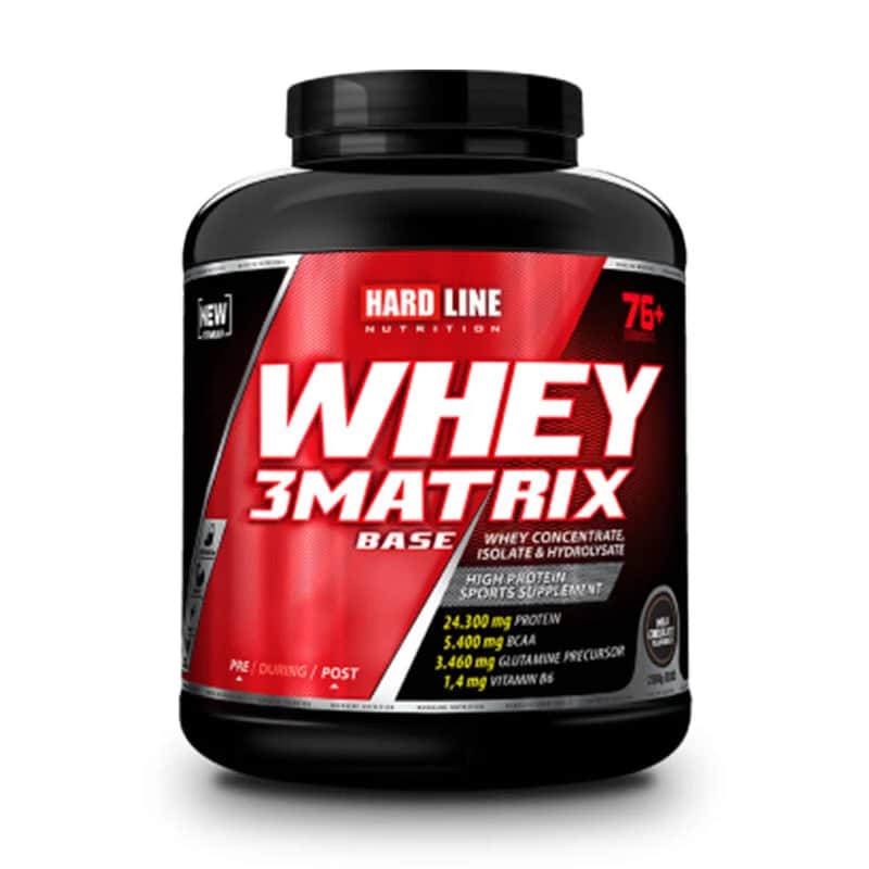 Hardline Whey 3 matrix Base Chocolate 2300 g
