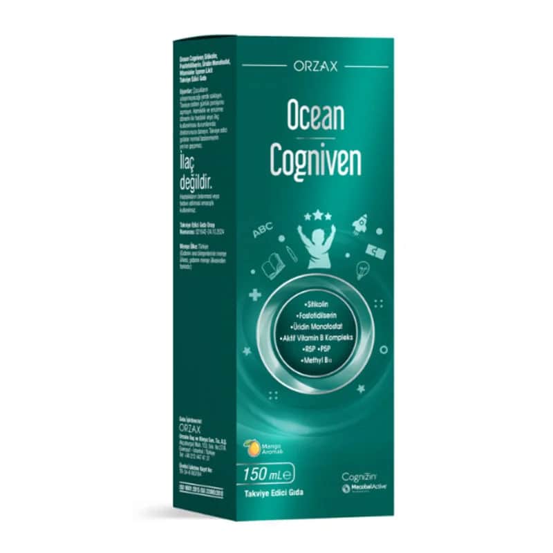 Orzax Ocean Cogniven Mango Flavored Food Supplement 150 ml