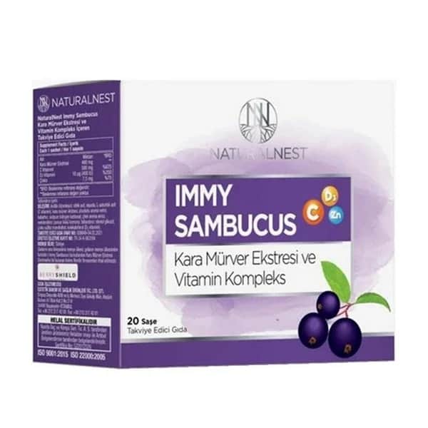 Naturalnest Immy Sambucus Supplementary Food 20 sachets