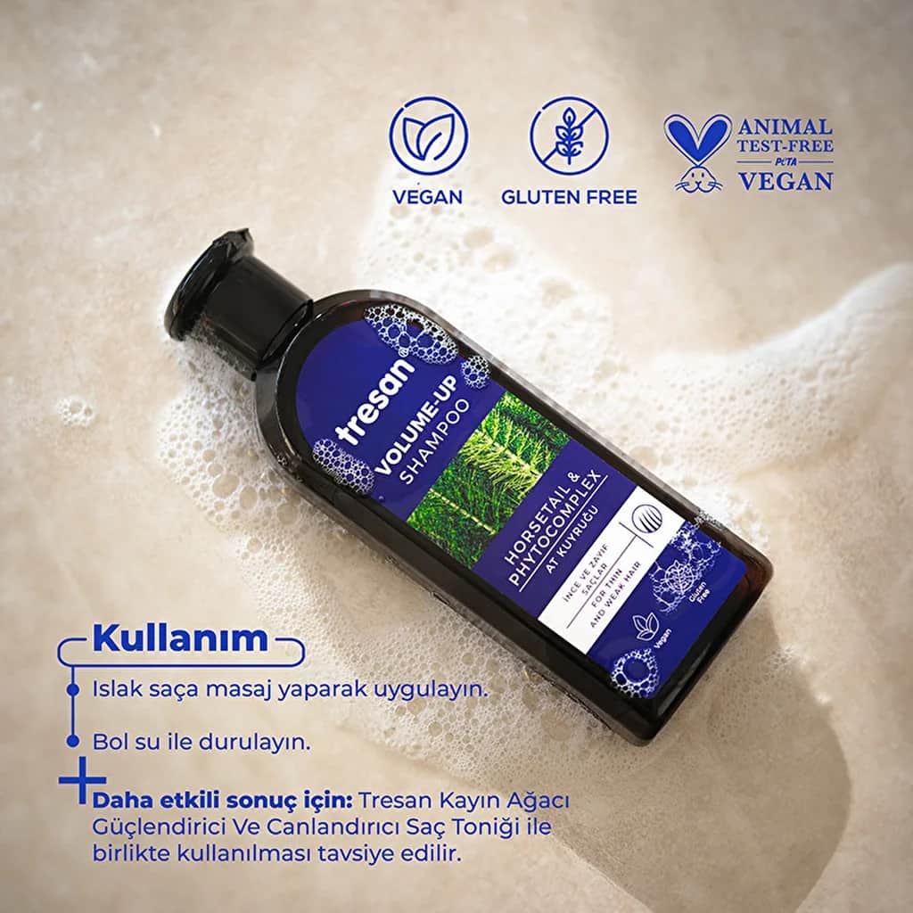 Tresan Horsetail Volumizing Care Shampoo 300 ml