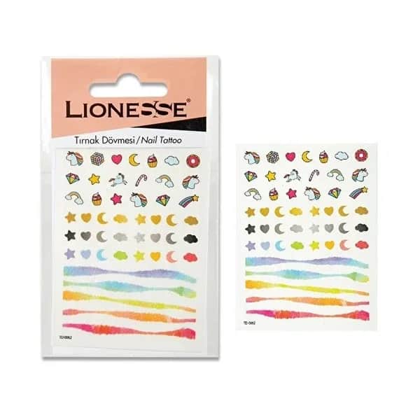 Lionesse Nail Tattoo TD-0062 1 pcs