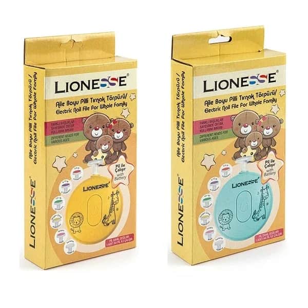 Lionesse Family Size Battery Nail File 2029 (assorted)