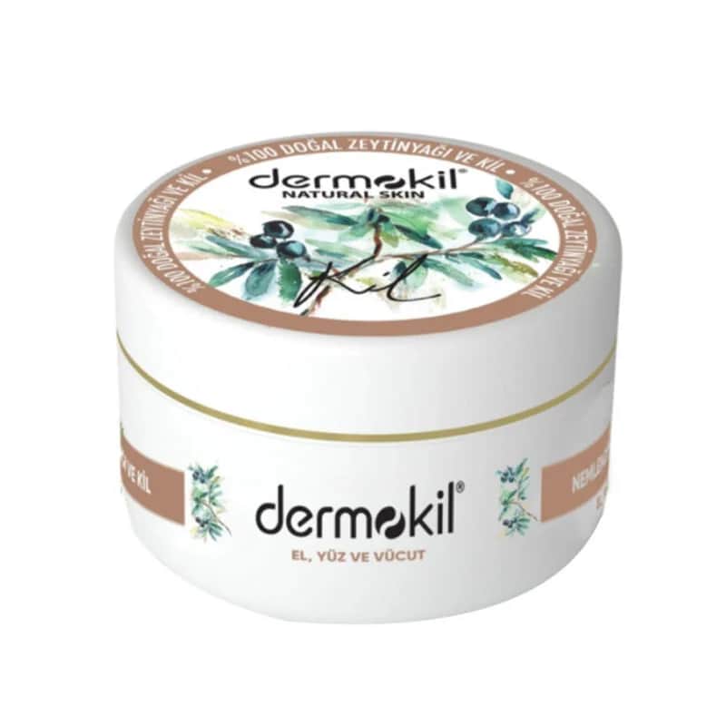 Dermokil Natural Olive Oil-clay Extract Moisturizing Cream 300 ml