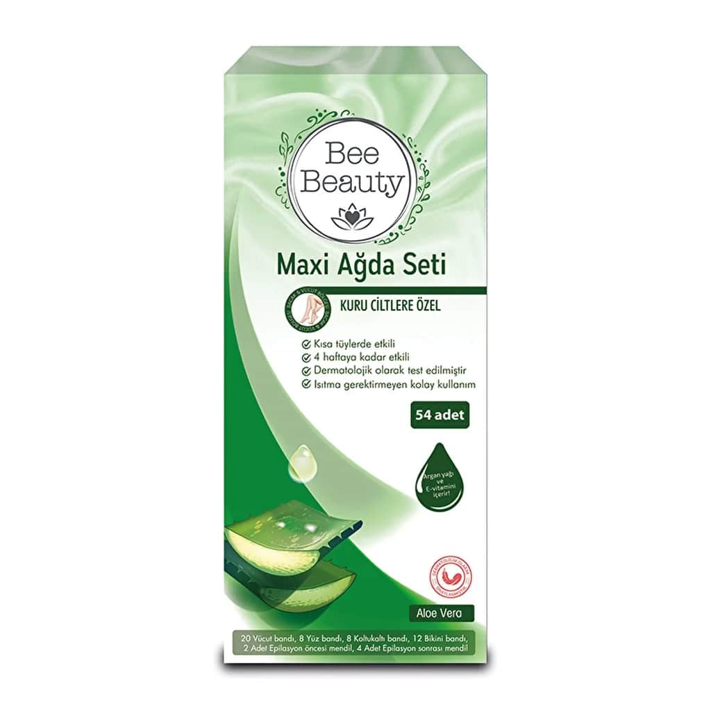 Bee Beauty Maxi Wax Set Aloe Vera 54 pcs