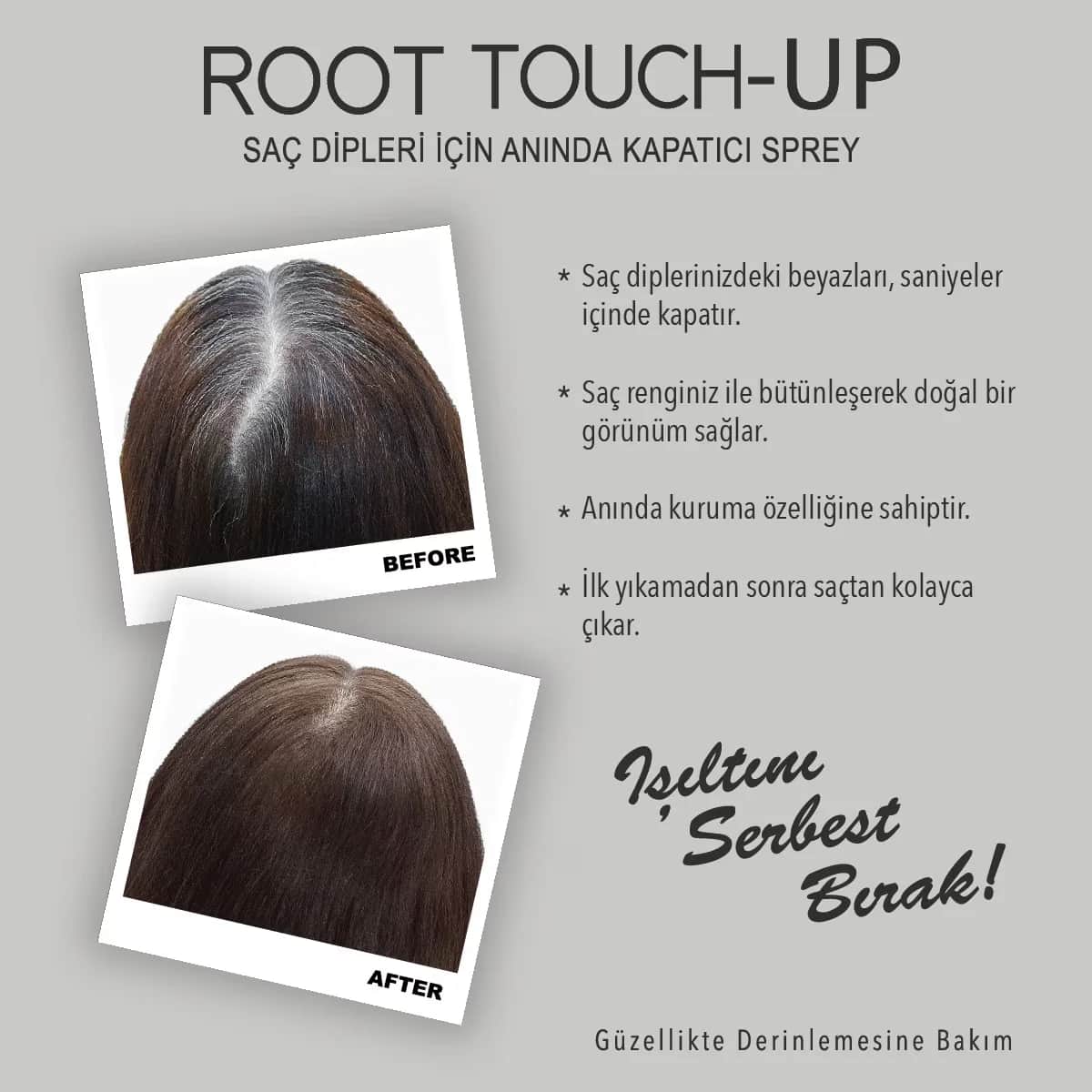 Neva Root Touch-up Concealer Spray Dark Blonde 75 ml