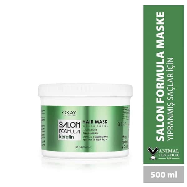 Okay Salon Formula Hair Mask Keratin