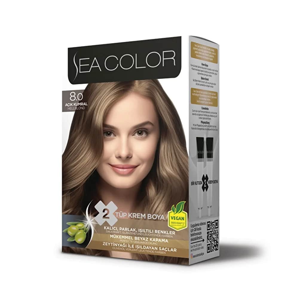Sea Color Set Paint 8.0 light Blonde