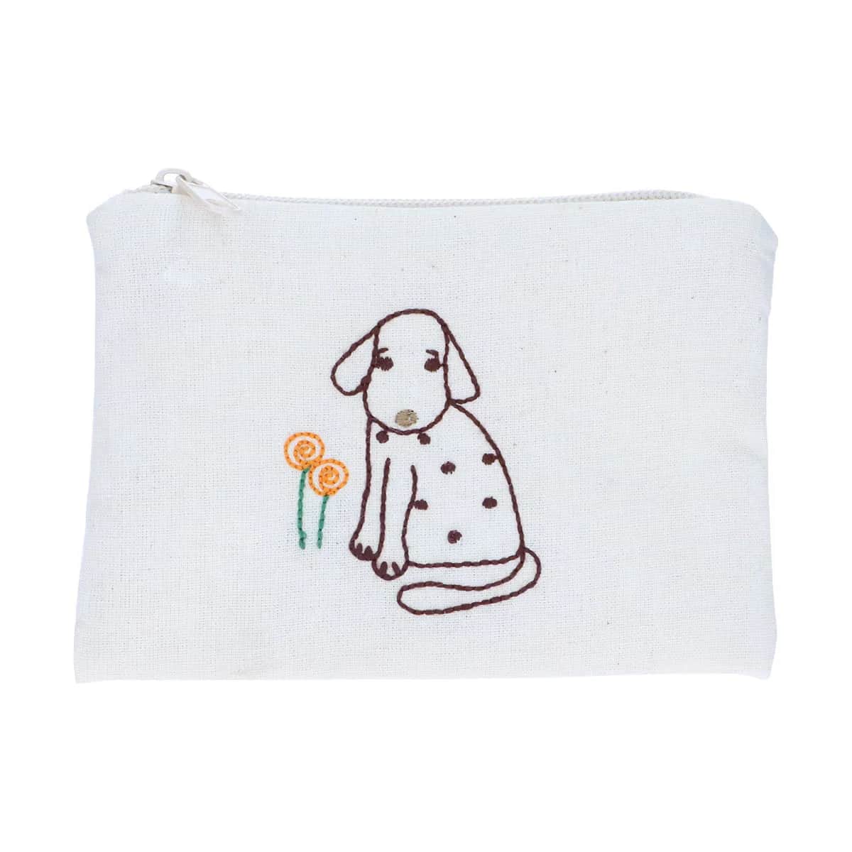 Kedv Dog Embroidered Wallet