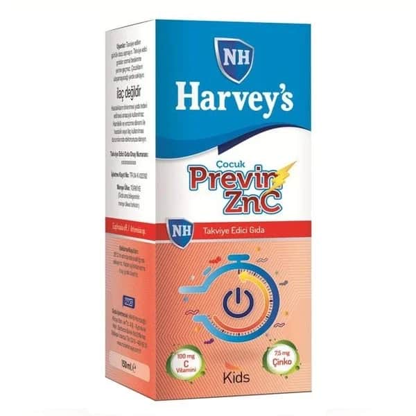 Nurse Harveys Child Previnc Znc Food Supplement 150 ml