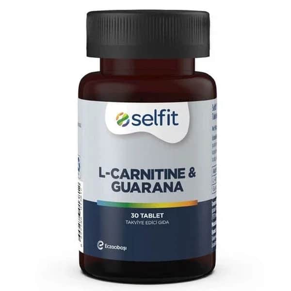 Selfit l-carnitine Guarana 30 tablets
