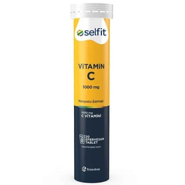 Selfit Vitamin C 1000 mg 20 effervescent Tablets