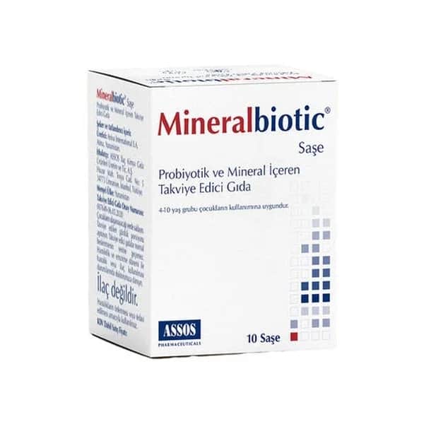 Assos İlaç Mineralbiotic 10 sachets