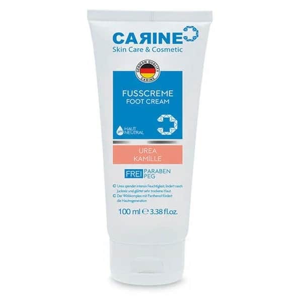 CARINE Nourishing Foot Care Cream 100 ml - Moisturizing Relief
