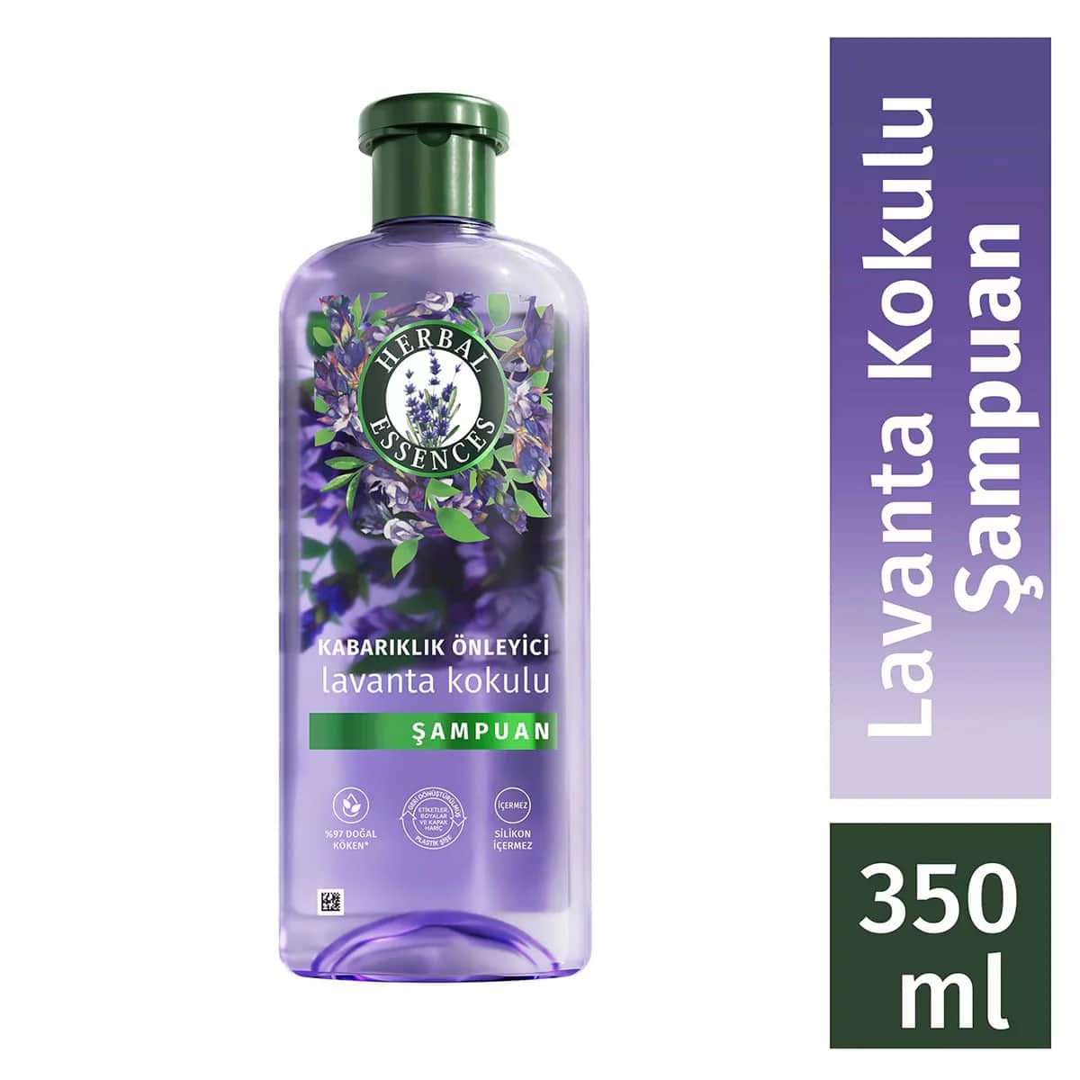 Herbal Essences Anti-frizz Lavender Scented Shampoo 350 ml