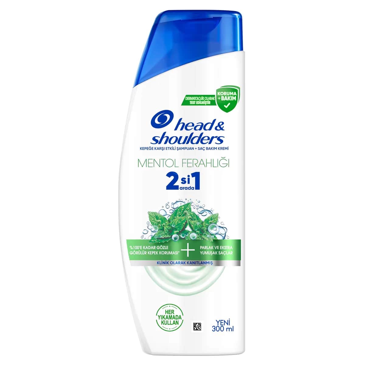 Head &amp; Shoulders 2-in-1 Menthol Fresh Shampoo 300ml - Dandruff Control