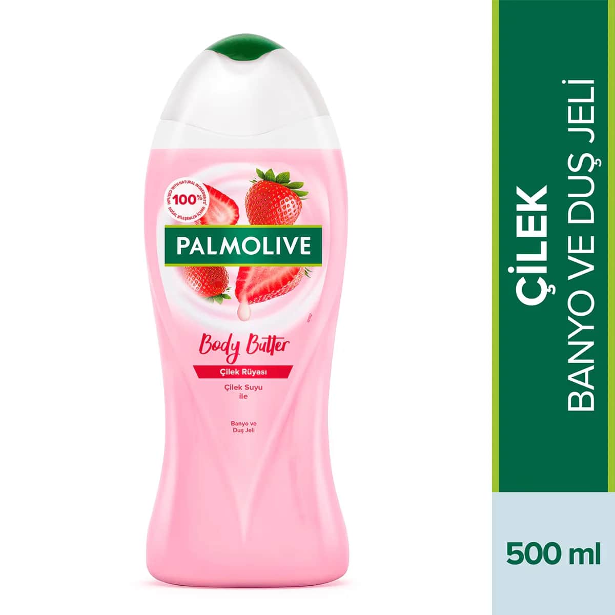 Palmolive Strawberry Body Butter Shower Gel 500ml - Soap-Free