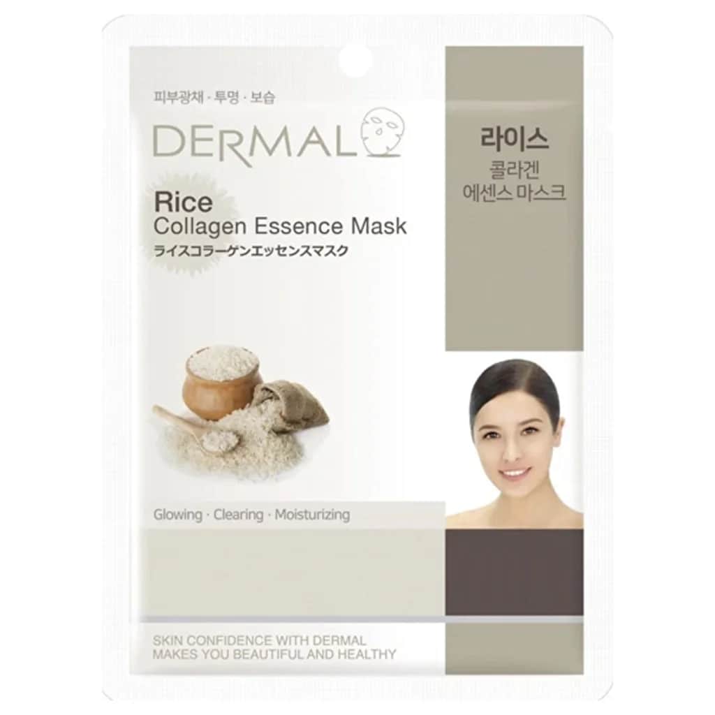 Dermal Rice Extract Collagen Mask 23 gr
