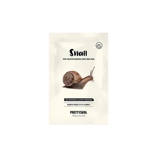 Prettyskin Total Solution Essential Sheet Mask - Snail 23 g