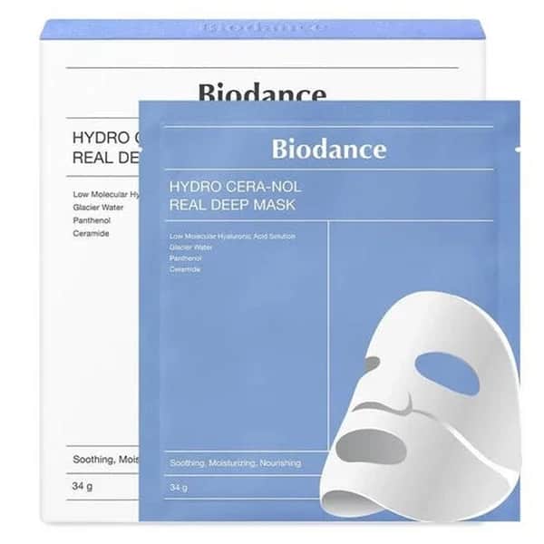 Biodance Hydro Cera-nol Real Deep Mask 34 gr - Face Mask - 4 pcs