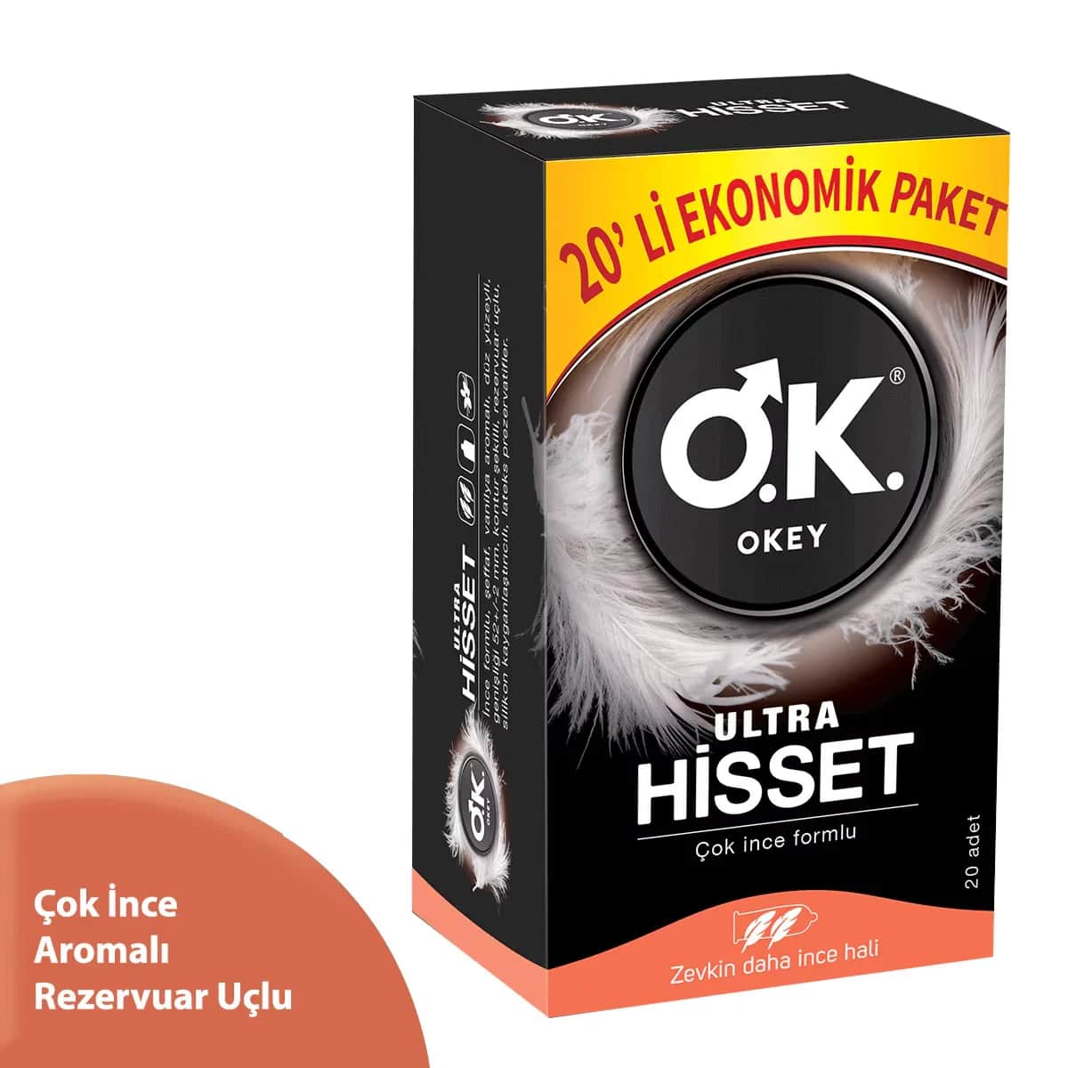 Okey Ultra Feel Condom 20 pcs