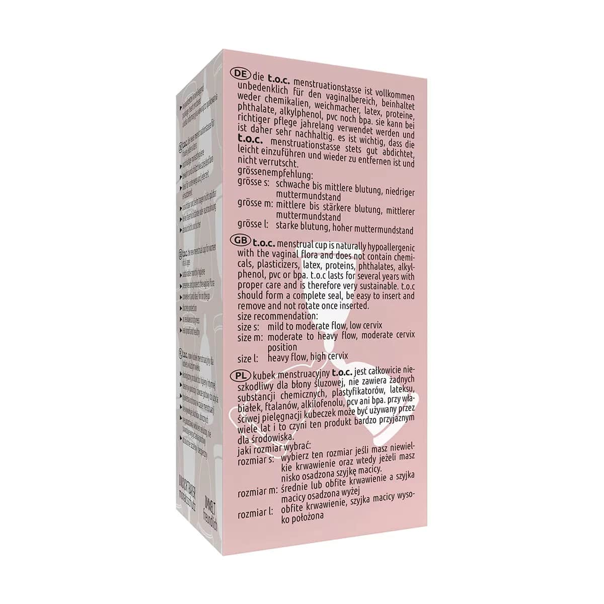 T.O.C. Menstrual Cup l