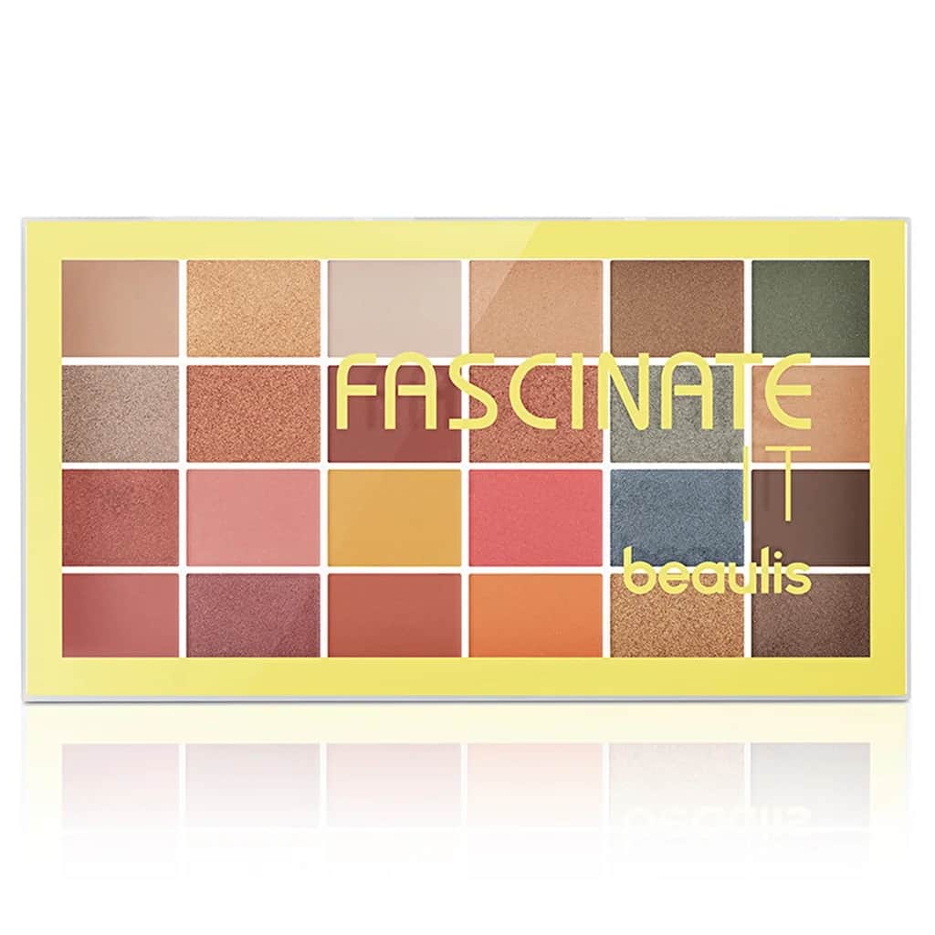 Палитра теней для век Beaulis Fascinate It 24 шт. 281 День и ночь