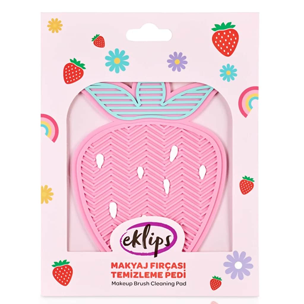 Пад для чистки кистей Eklips клубника
