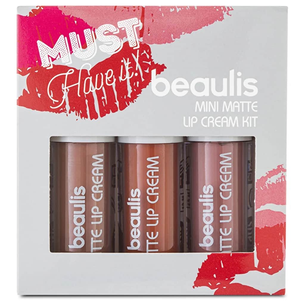 Набор матовых жидких помад Beaulis Mini 242