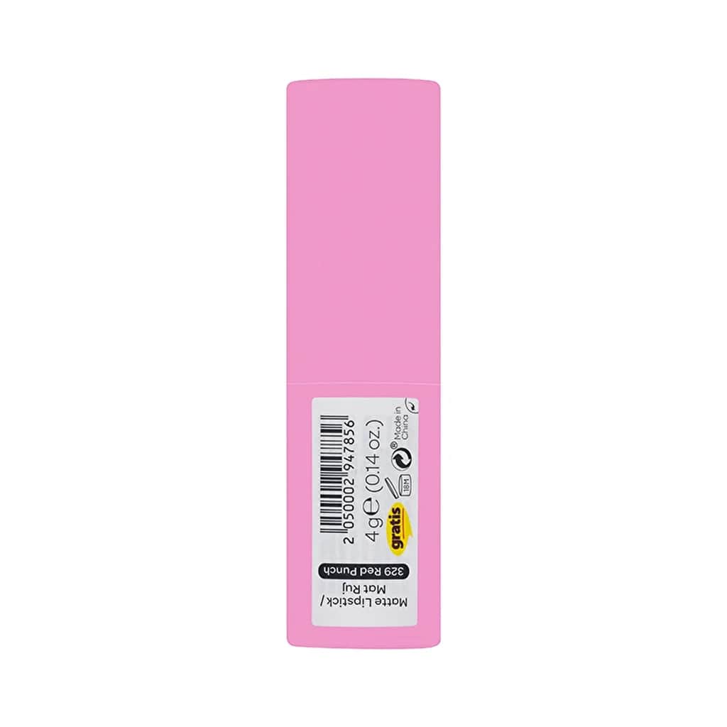 Матовая помада для губ Beaulis Fun Lip Lock - 329 Красный Пунш