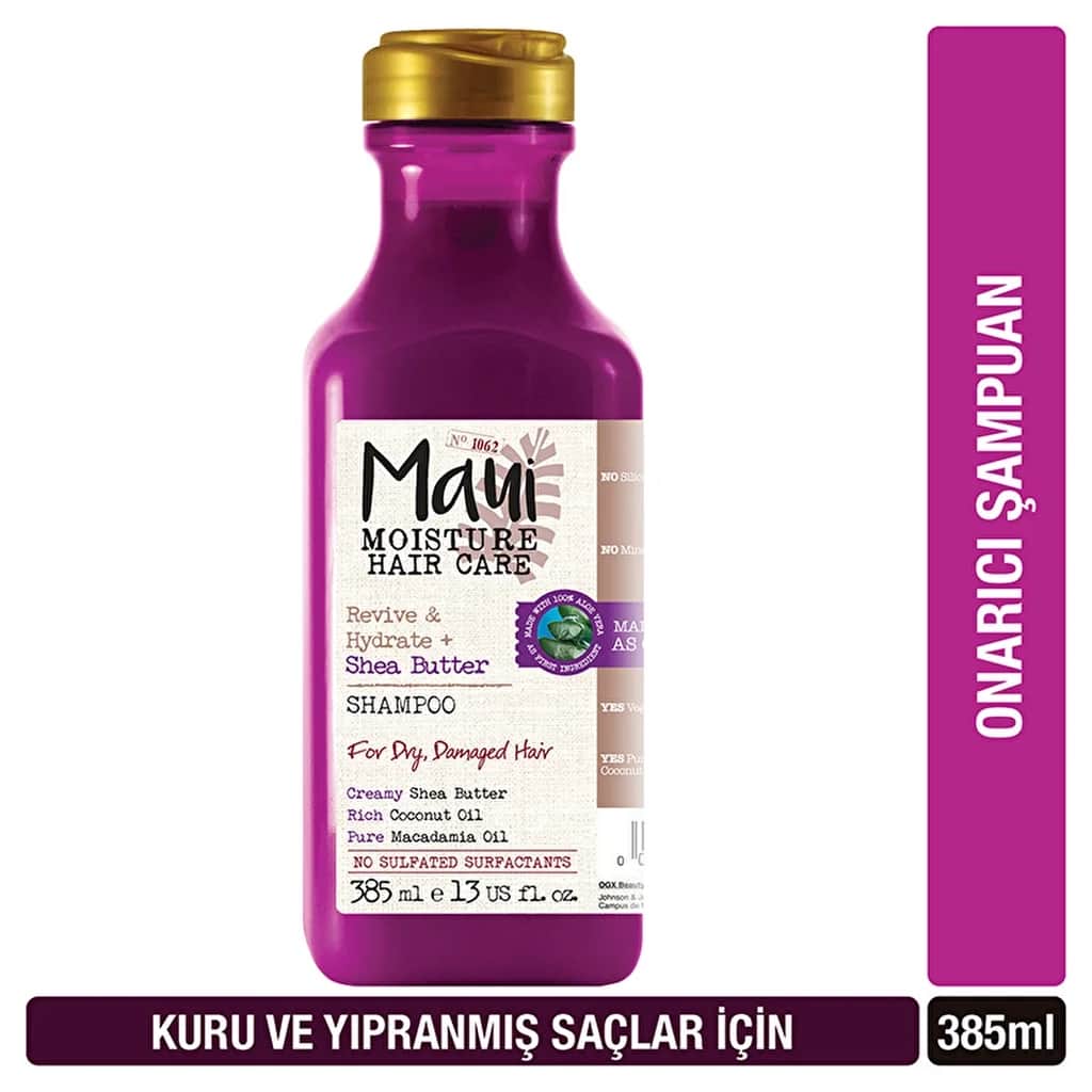 Шампунь и кондиционер с маслом ши Maui 385 мл каждый