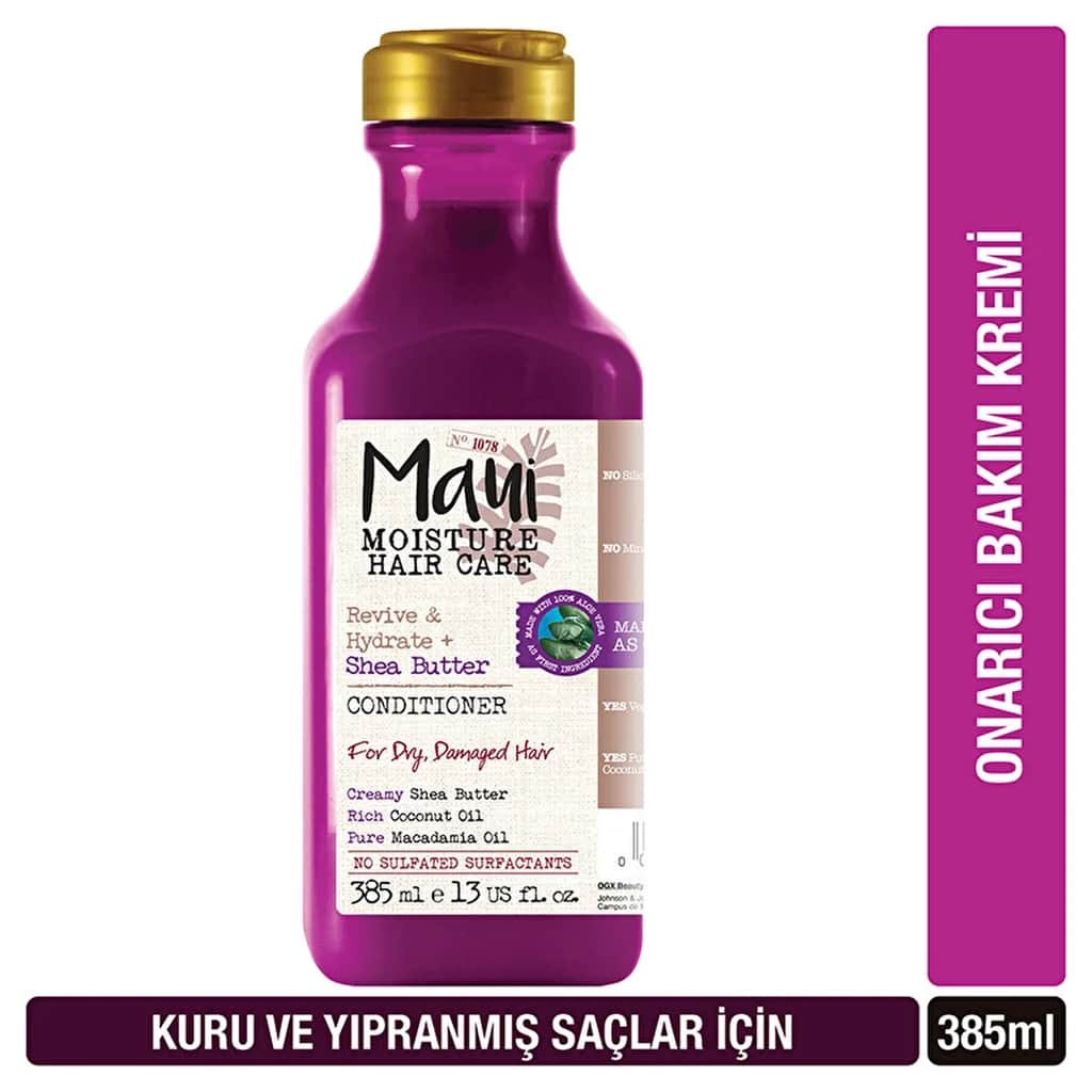 Крем-кондиционер для волос с маслом ши Maui 385 мл
