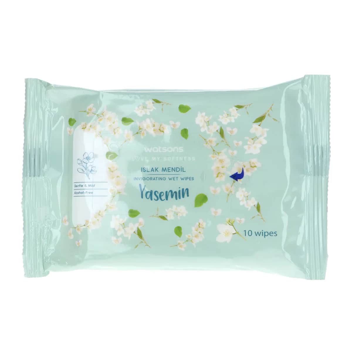Влажные салфетки Жасмин 3 x10 шт от Watsons