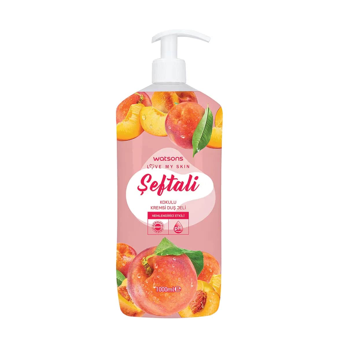 Гель для душа Watsons Кремовый Персик 1 л