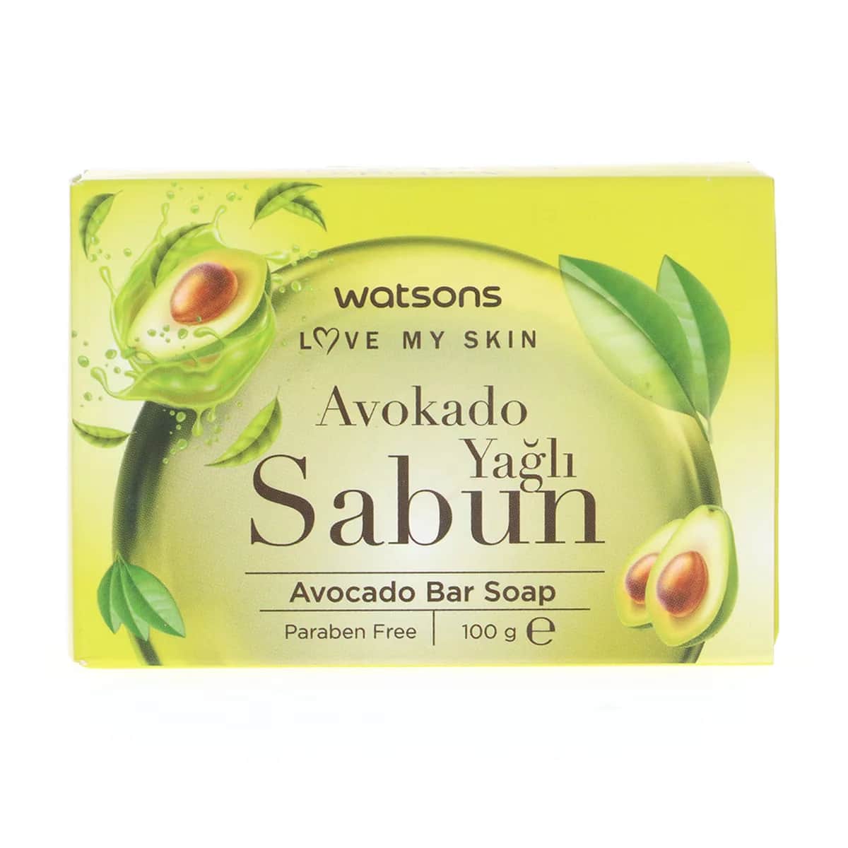 Твердое мыло для рук с маслом авокадо 100 г от Watsons
