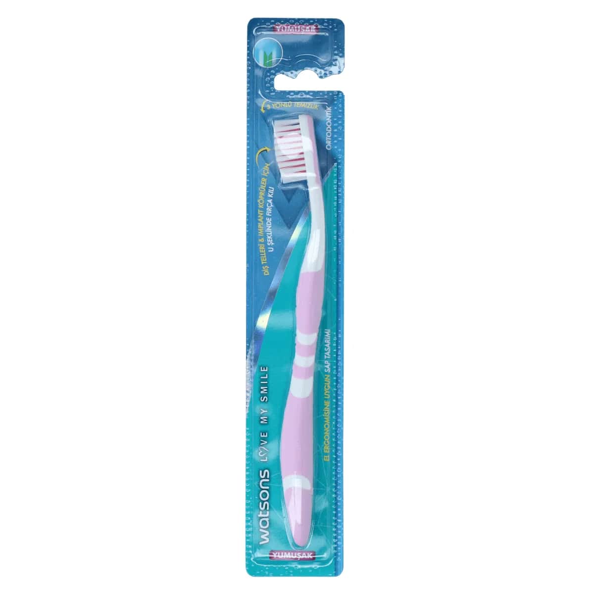 Зубная щетка ортодонтическая белая от Watsons