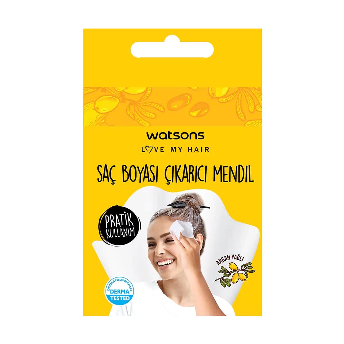 Салфетки для удаления краски для волос Watsons 6 шт.
