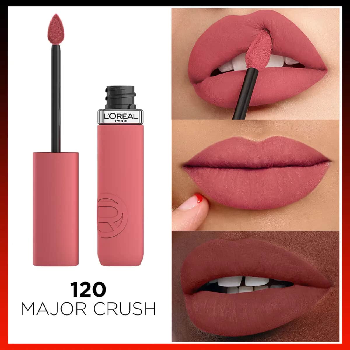Матовая жидкая помада L'Oréal Paris 120 Major Crush 5 мл