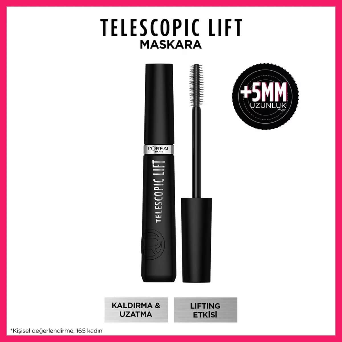 Тушь для ресниц L'Oréal Paris Telescopik Lift черная 9,9 мл