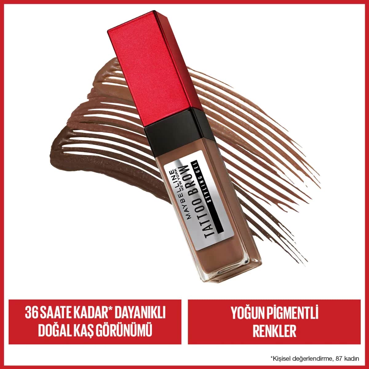 Гель для бровей Maybelline Tattoo Brow 257 средний коричневый 6.0 мл