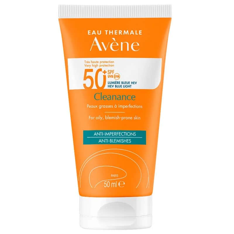 Авен Солнцезащитный крем Cleanance SPF 50+ для жирной кожи 50 мл