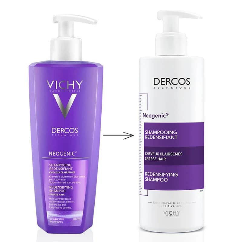 Шампунь для утолщения волос Vichy Dercos Neogenic 400 мл