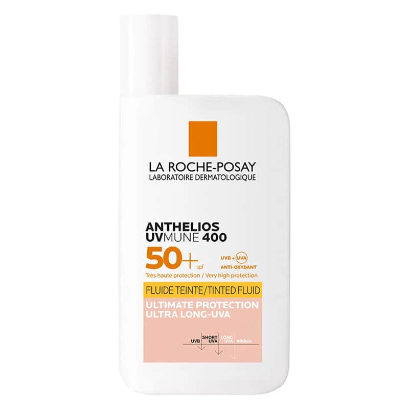 Ля Рош Позе Антелиос Увмун Флюид Солнцезащитный Крем SPF50+ 50 мл - Тонированный