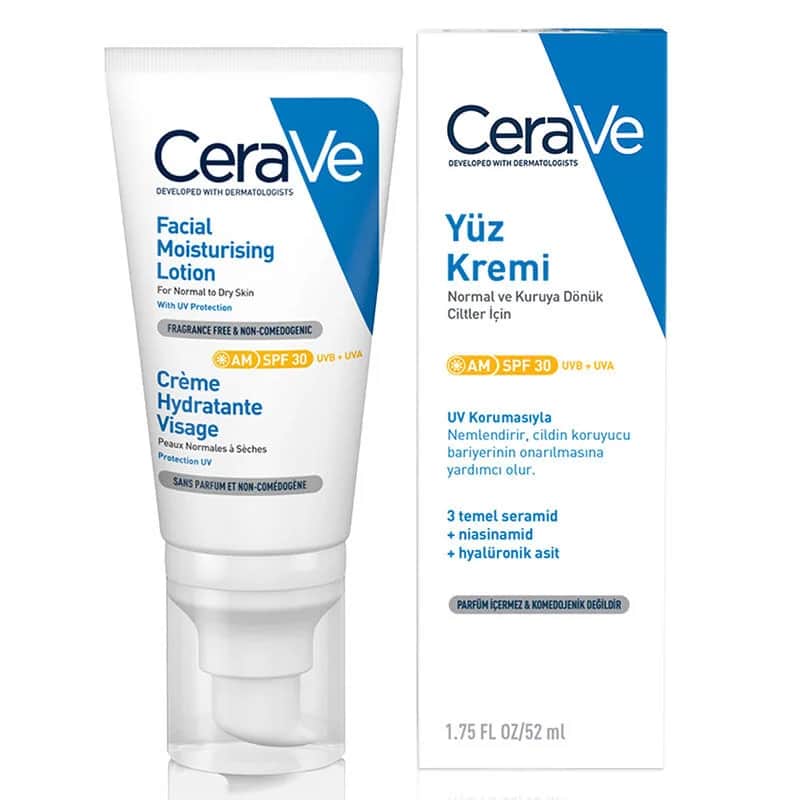 Крем для лица увлажняющий SPF30 52 мл от Cerave