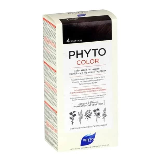 Фито Пхитоколор Травяная краска для волос - 4 каштан от Phyto