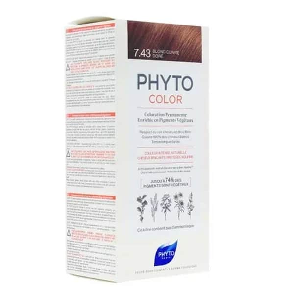 Фито Пхитоколор Травяная краска для волос 7.43 - Медный каштан от Phyto