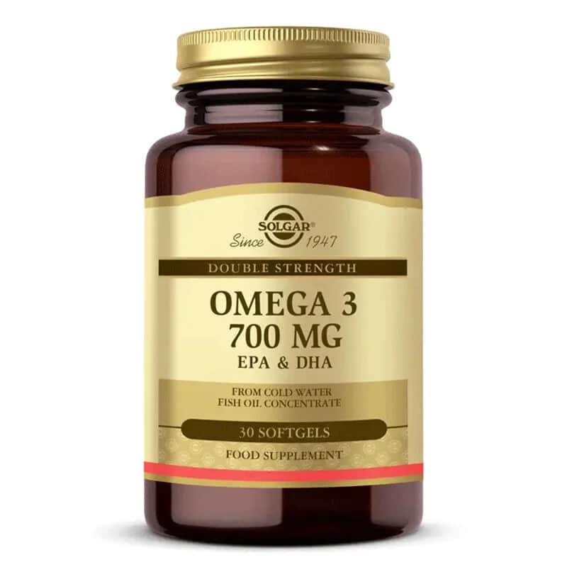 Солгар Омега-3 700мг мягкие гелевые капсулы 30 шт.