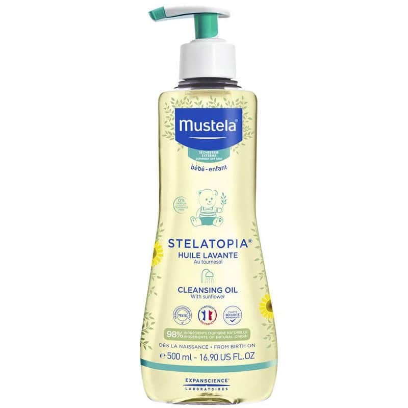 Масло для очищения Mustela Stelatopia с подсолнечником 500 мл
