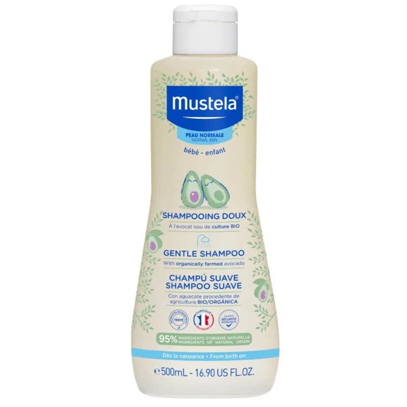 Мягкий шампунь Mustela с органически выращенным авокадо 500 мл
